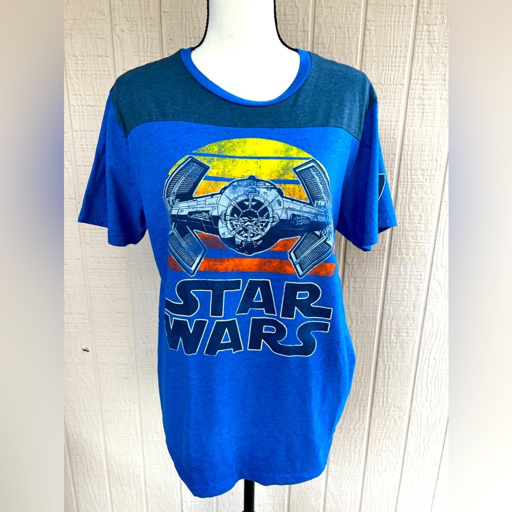 Star ⭐️ Wars, Fifth Sun ☀️ Royal Blue T-Shirt.